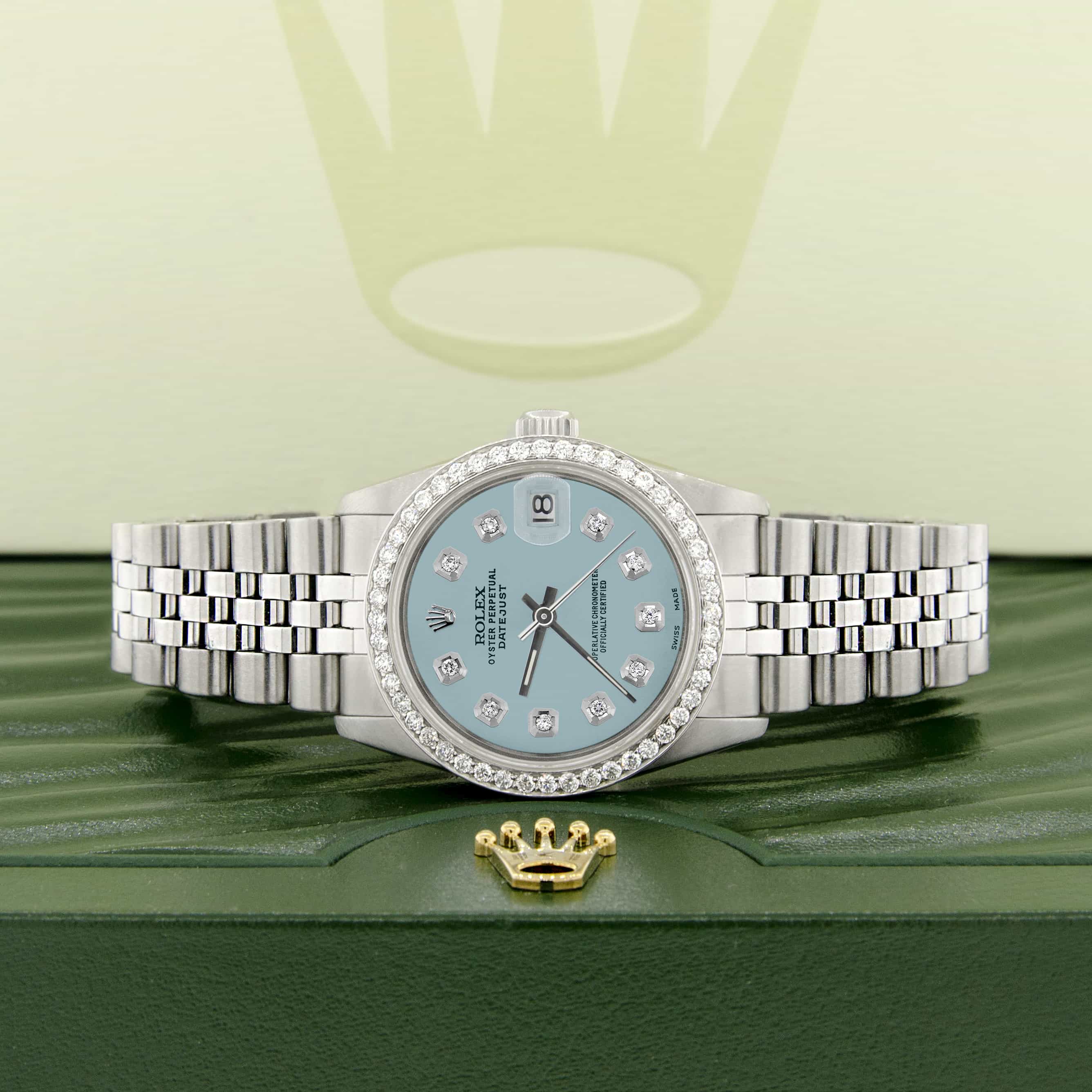 rolex jubilee women's watch