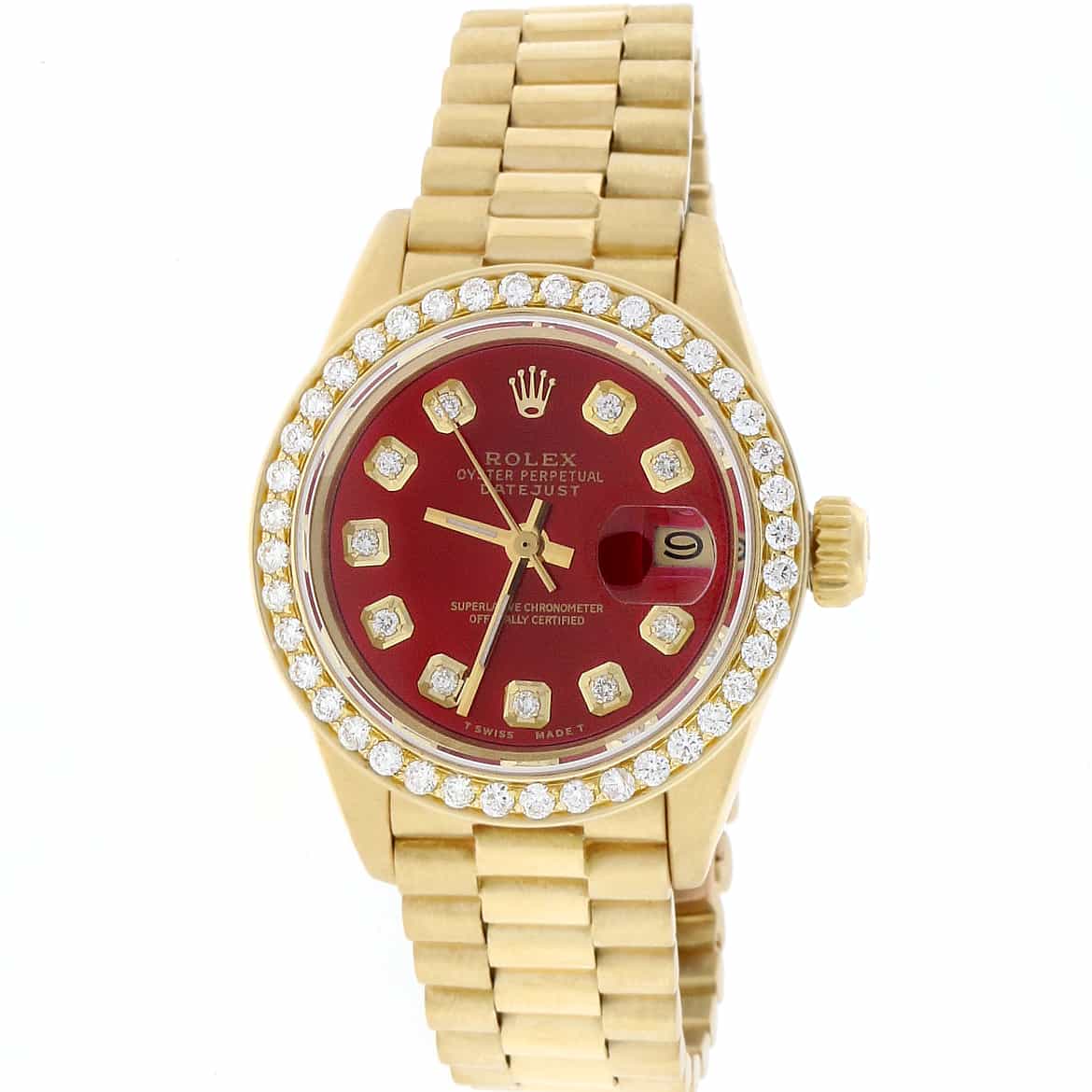 red presidential rolex