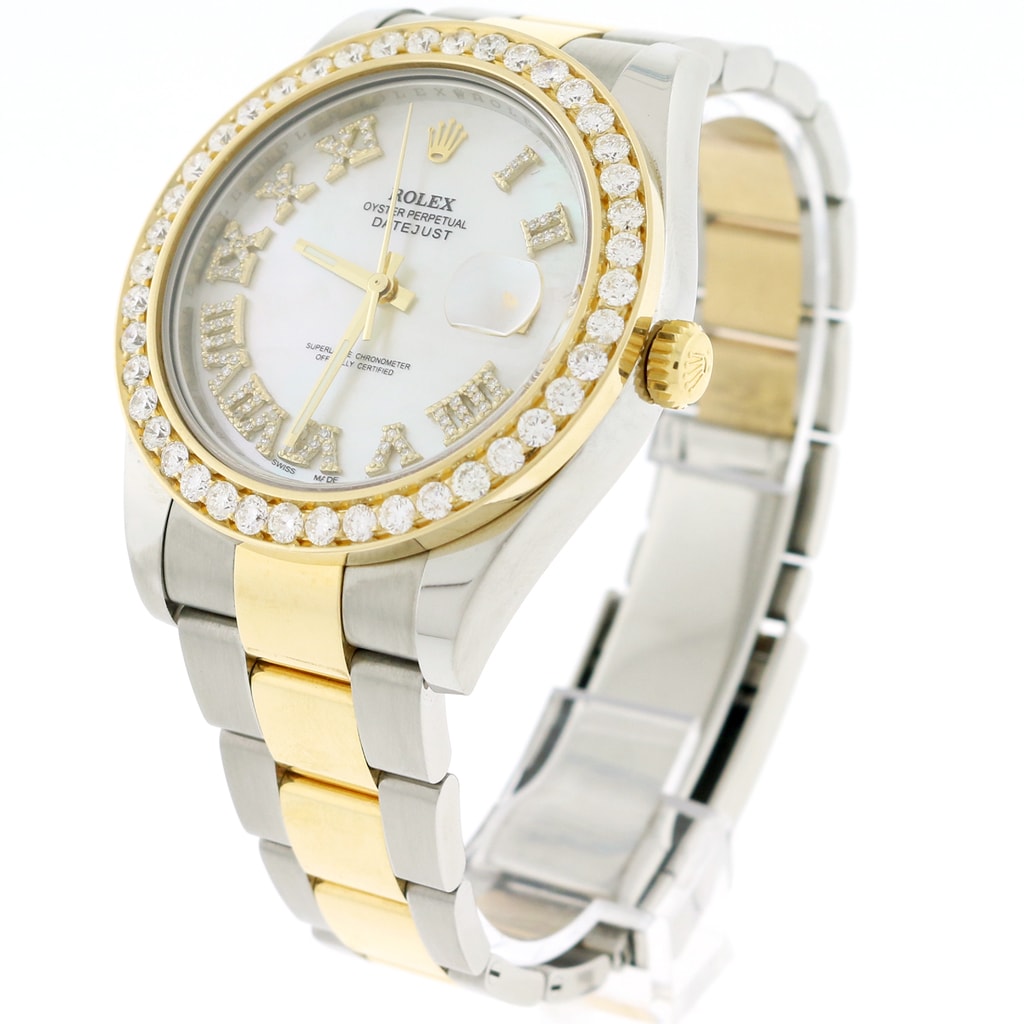 rolex datejust two tone 41mm