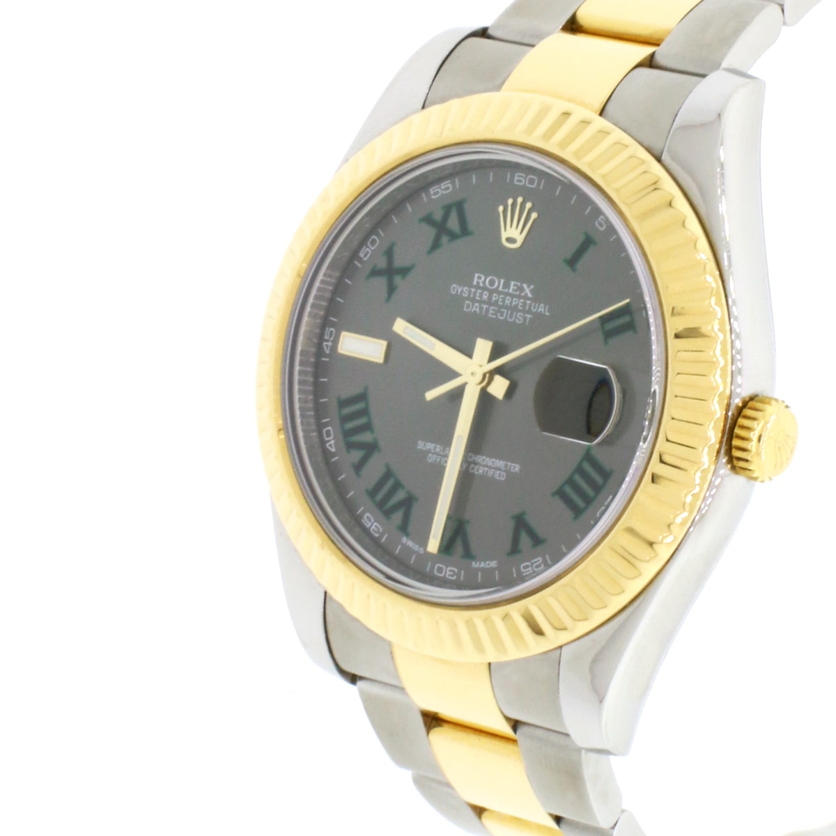 rolex datejust two tone 41mm