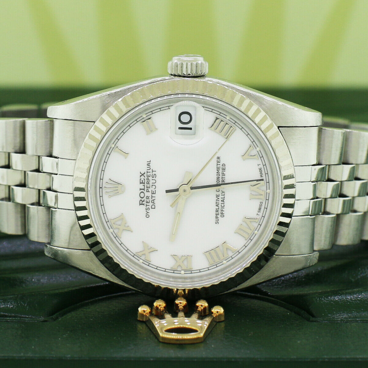 datejust white dial