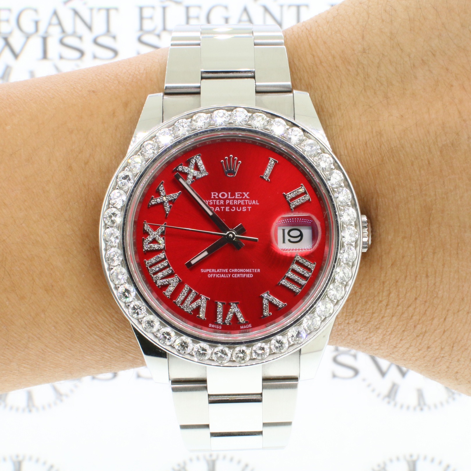 rolex datejust red date