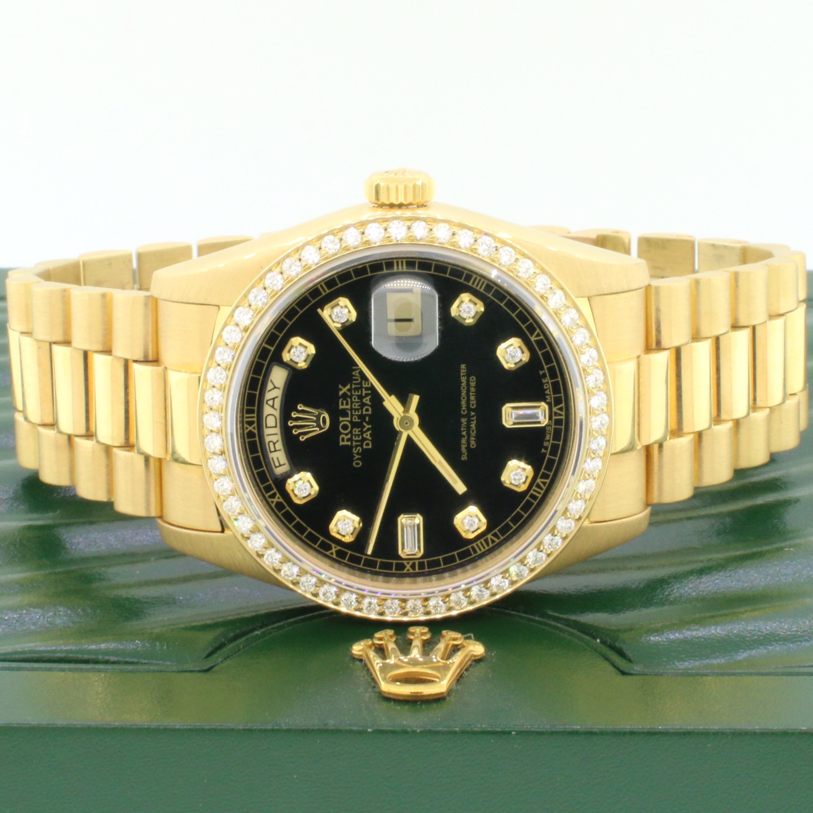 Rolex President Day-Date 36mm 18K Yellow Gold Automatic Watch | eBay
