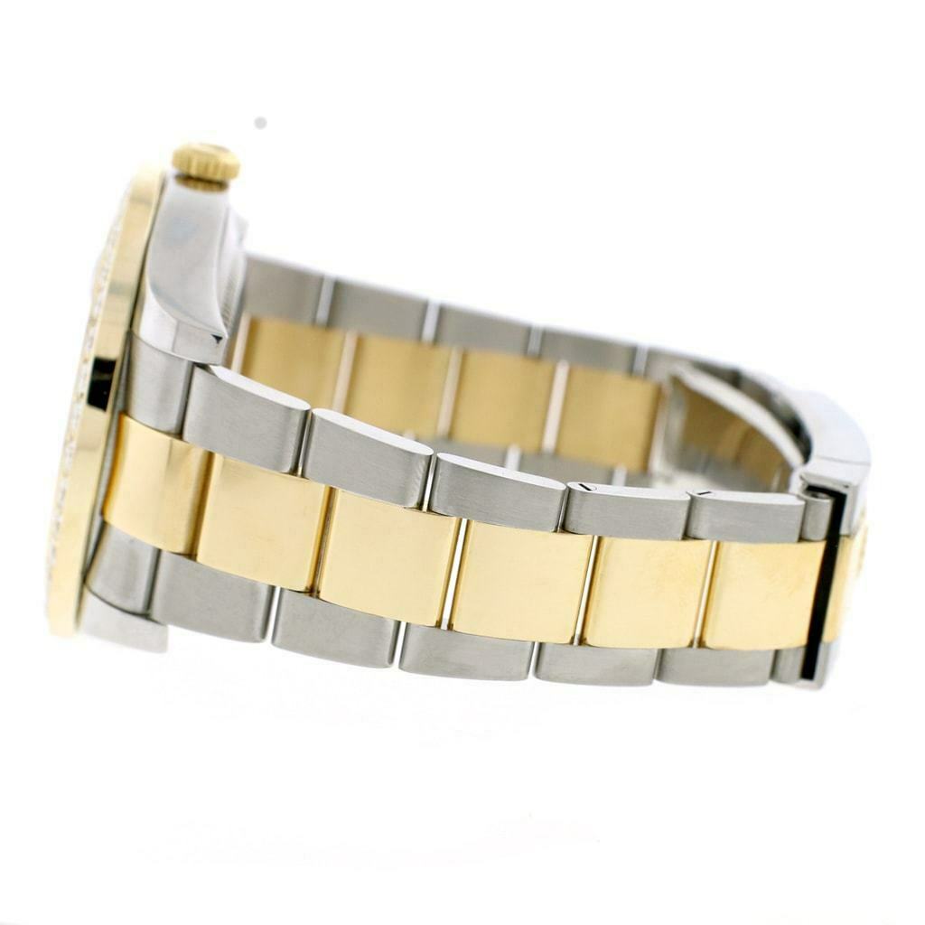 rolex datejust 41 two tone champagne dial