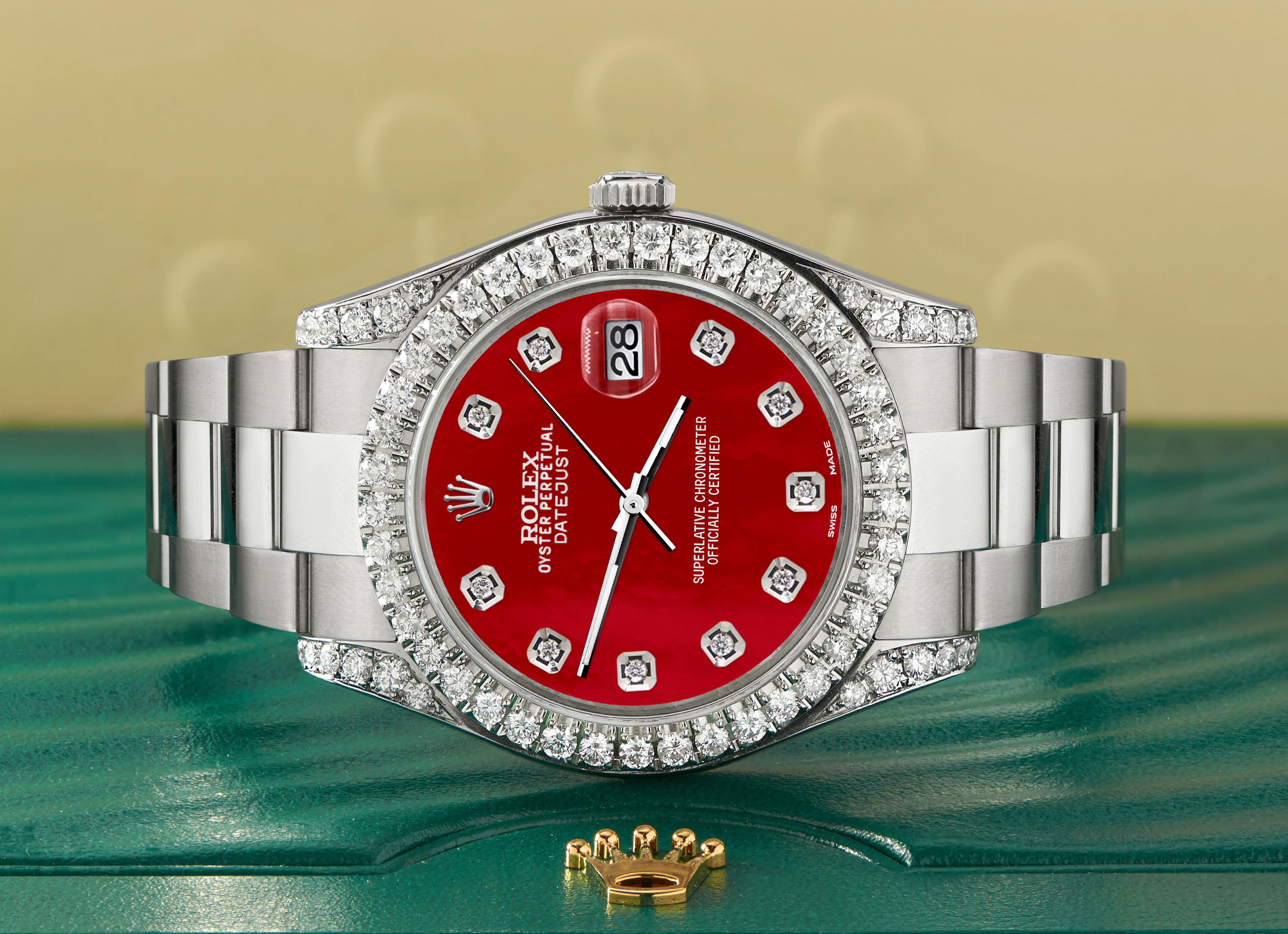 Red face online datejust